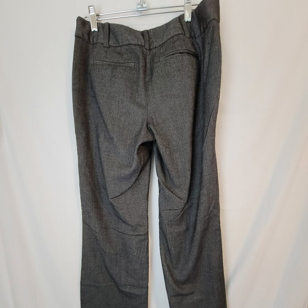 Women's Ann Taylor Signature Black Gray Pants 4